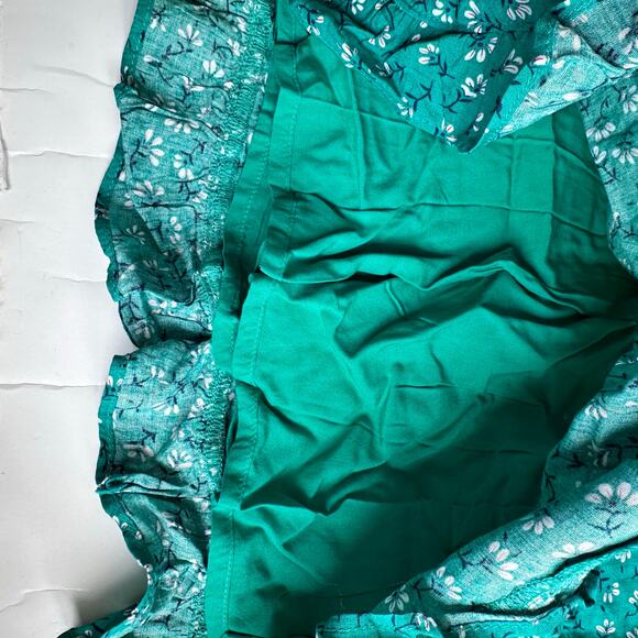 Louche Myfawny Green Ditsy Print Mini Dress - UK 16 - Picture 5 of 10